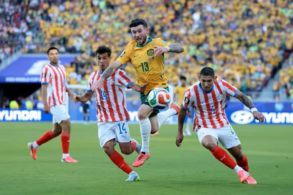 Incidencia del partido que Paraguay y Australia jugaron en San Francisco. Crédito: EFE