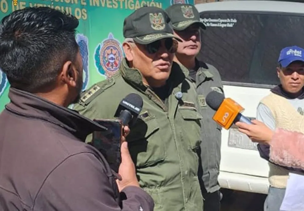 El coronel Pavel Tovar, director nacional de Diprove. Foto: RRSS de esa entidad 