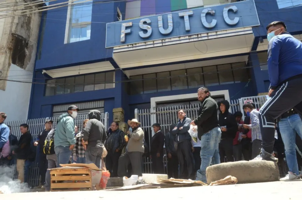 La sede Federación Única de Trabajadores Campesinos de Cochabamba. Foto: RRSS