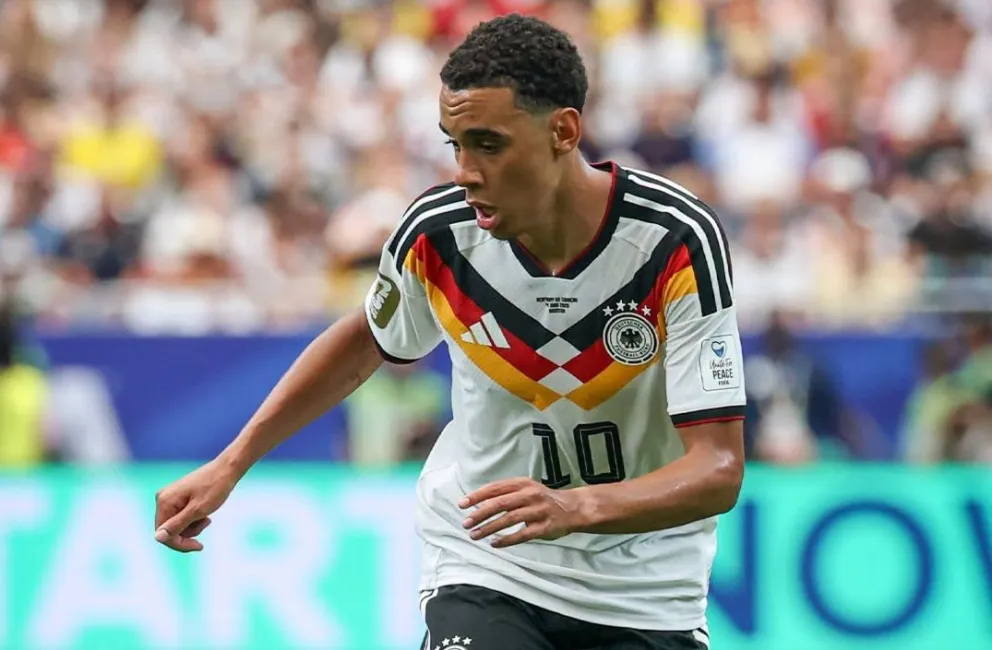 Musiala, en uno de los partidos mundialistas. Foto: Selección de Alemania.