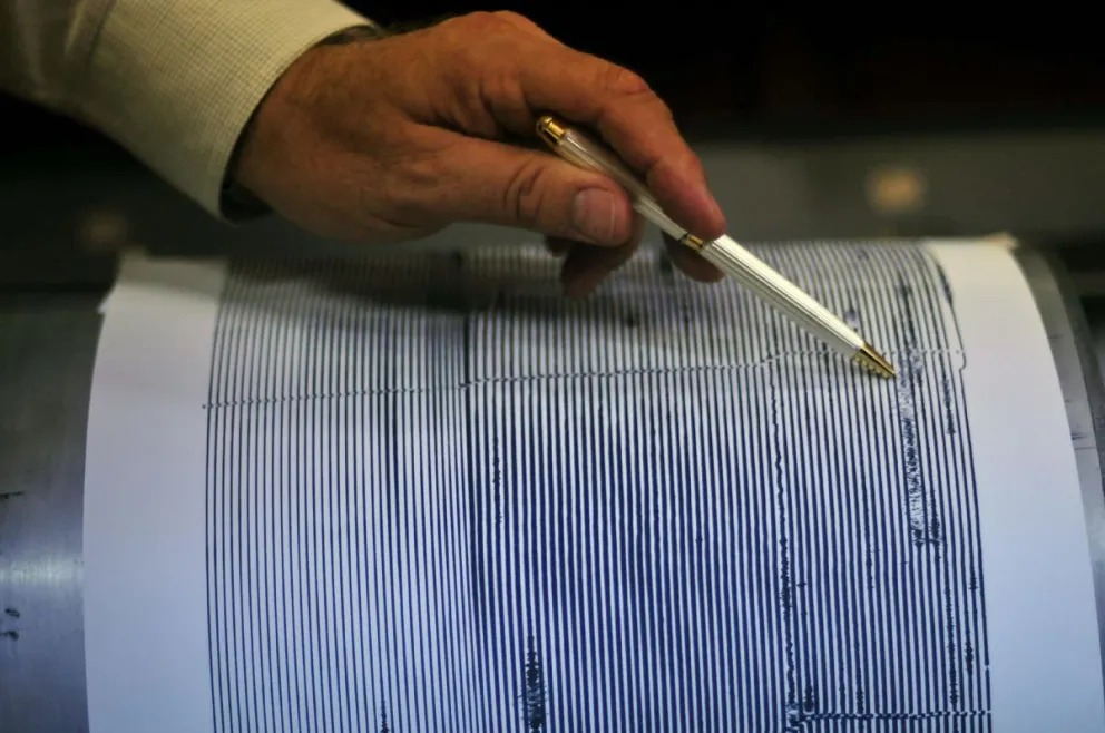 Un sismógrafo. Foto: EFE 