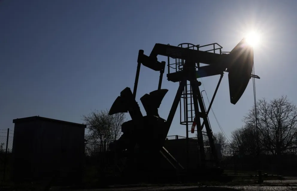 Una bomba de petróleo en Alemania. Foto: EFE
