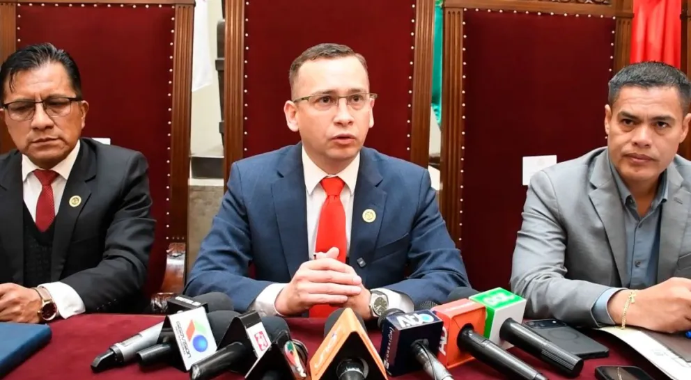 Romer Saucedo, presidente del Tribunal Supremo de Justicia. Foto: RRSS