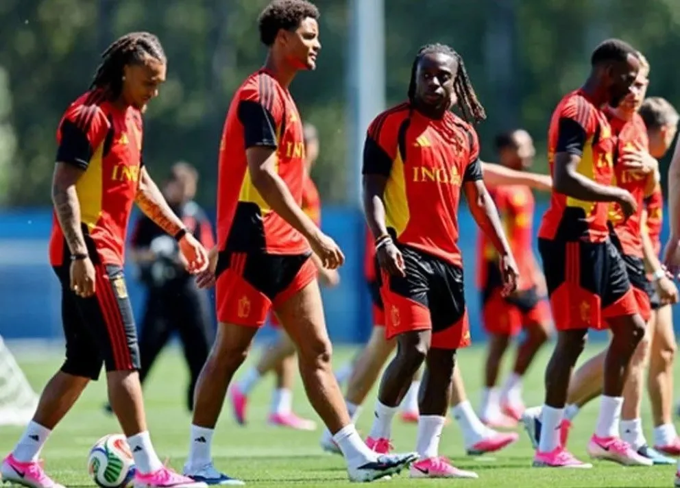 La selección de Bélgica finalizó su trabajo previo al cotejo de este miércoles con Senegal. Crédito: Futbolfantasy
