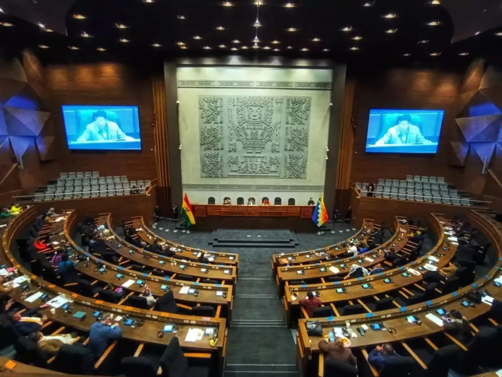 La Asamblea Legislativa Plurinacional. Foto Cámara de Diputados
