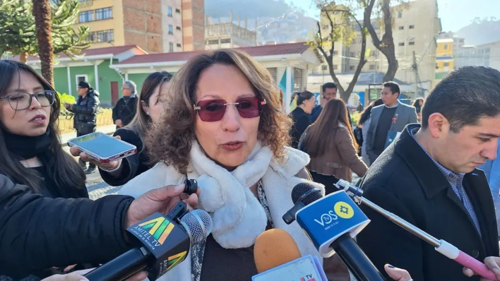 Cinthya Yáñez, ministra de Turismo Sostenible, Culturas, Folklore y Gastronomía. Foto: Visión 360