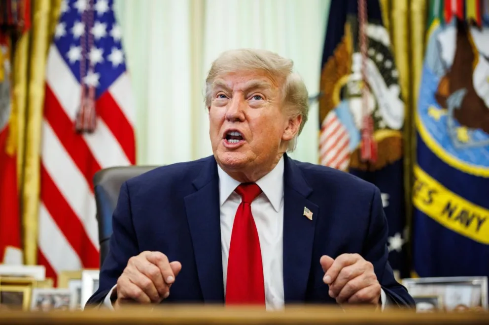 El presidente de Estados Unidos, Donald Trump, en una fotografía de archivo. EFE