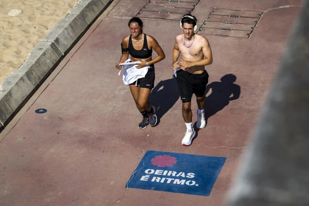 Turistas en el centro de Lisboa el pasado 26 de junio, en una fotografía de archivo. Foto: EFE