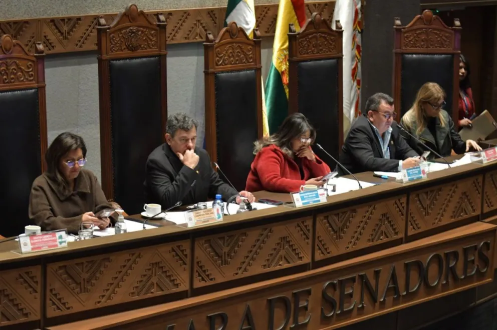 La Cámara de Senadores creó una comisión para investigar el caso Rodríguez Zapatero. Foto: Cámara de Senadores