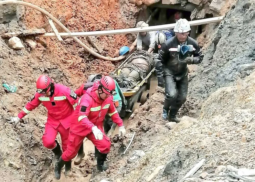 La Fiscalía General del Estado anuncia Plan de Acción Conjunto ante la muerte de trabajadores mineros en Potosí. Foto El Potosí