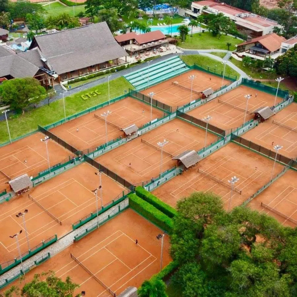 Instalaciones del Club de Tenis Santa Cruz. Foto: FBT