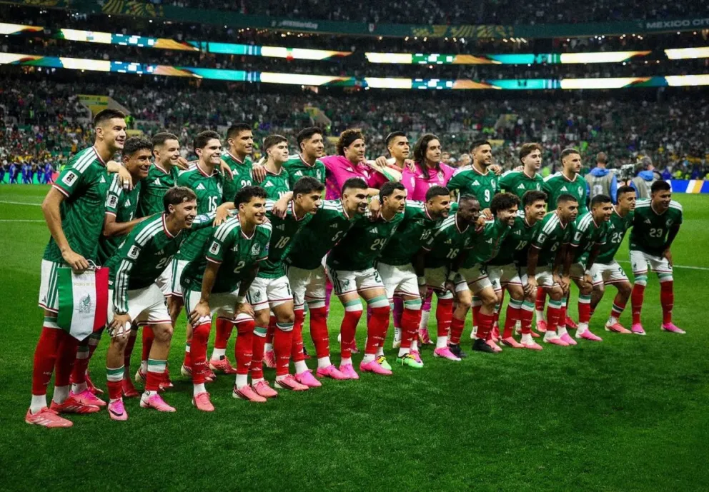 El plantel mexicano que jugó el Mundial 2026. Foto: Selección de México.
