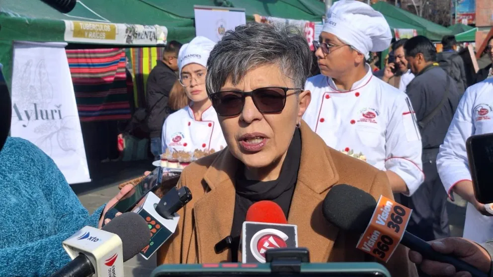 Sumaya Prado, la viceministra de Gastronomía. Foto: Visión 360 