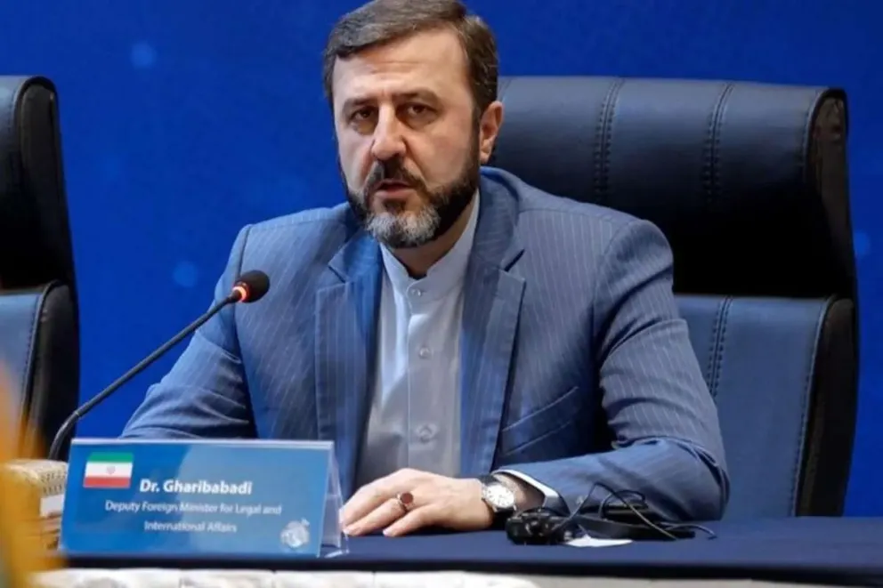 El viceministro iraní de Asuntos Exteriores, Kazem Gharibabadi. Foto: EFE 