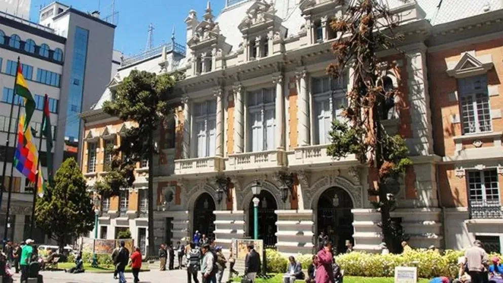 El palacio Consistorial de La Paz. Foto: Alcaldía de La Paz 