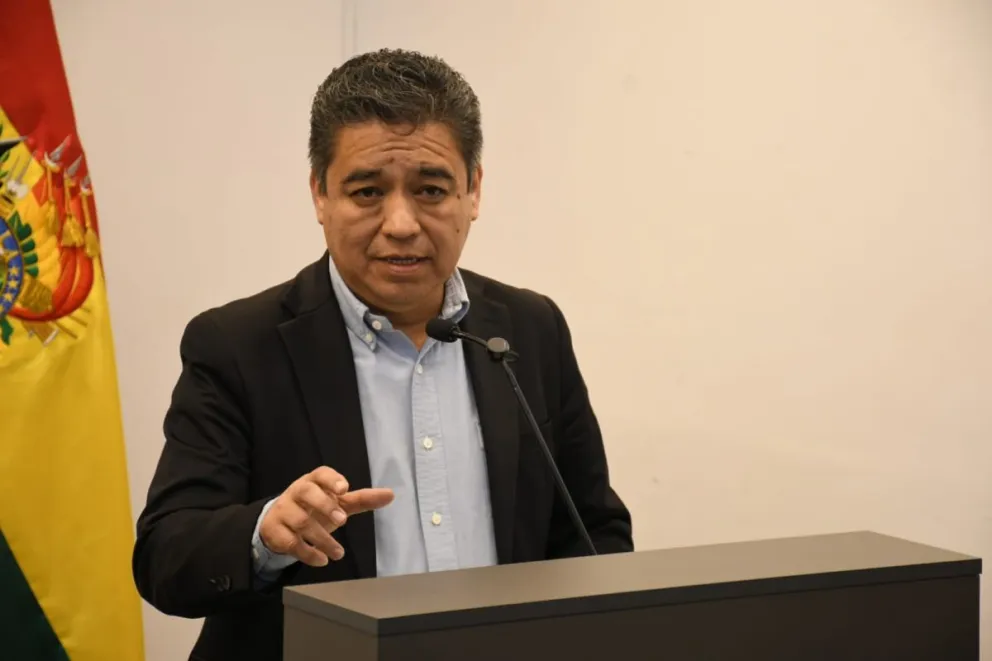 El vocero José Luis Galvez. Foto: APG 