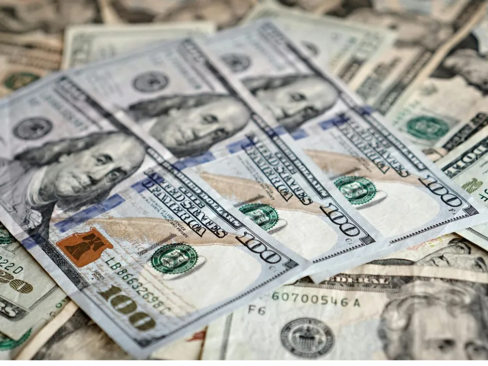 imagen de la moneda de Estados Unidos, el dólar. Foto: Canva