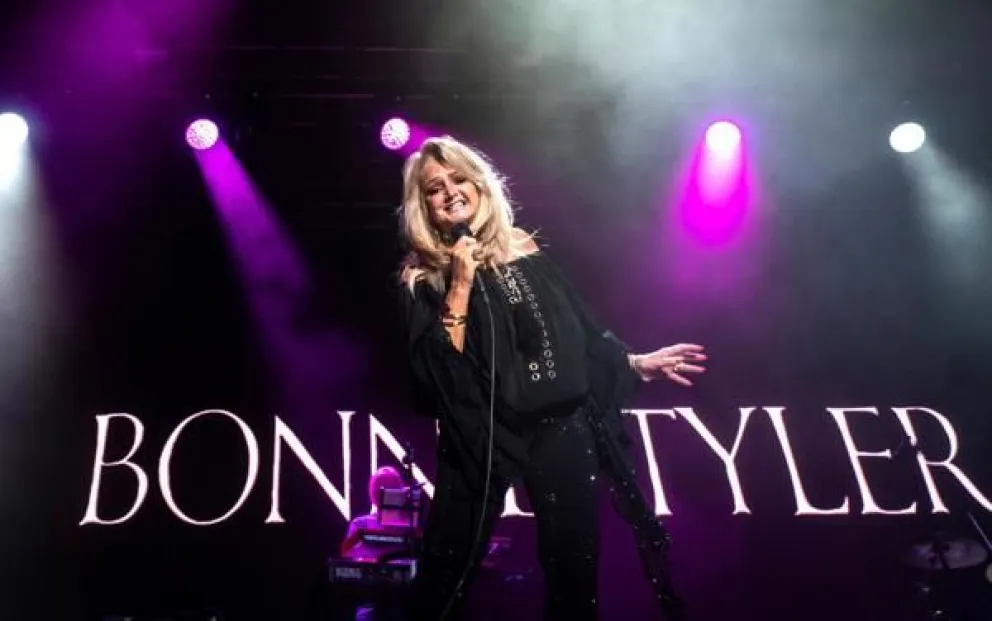 Fotografía de archivo de la cantante británica Bonnie Tyler. Foto: EFE