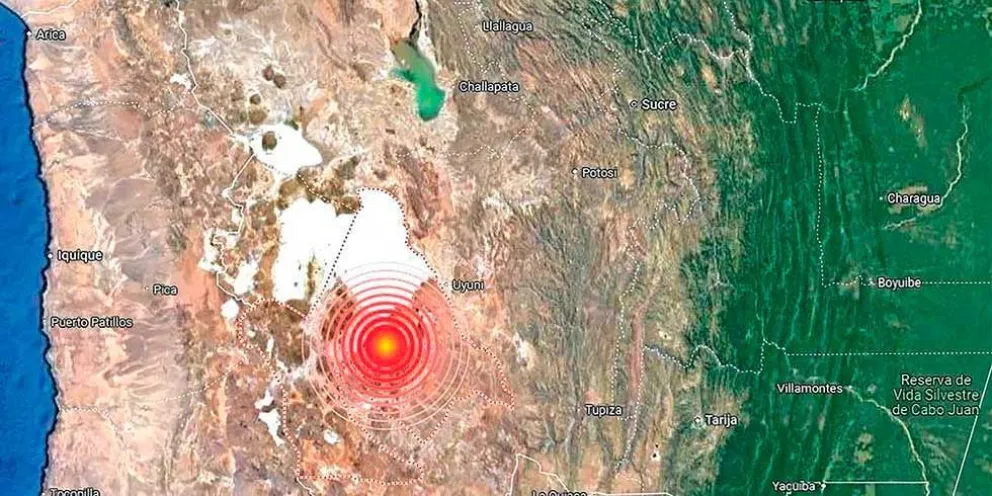En siete meses, en el departamento de Potosí se registraron 596 sismos. Foto: El Potosí