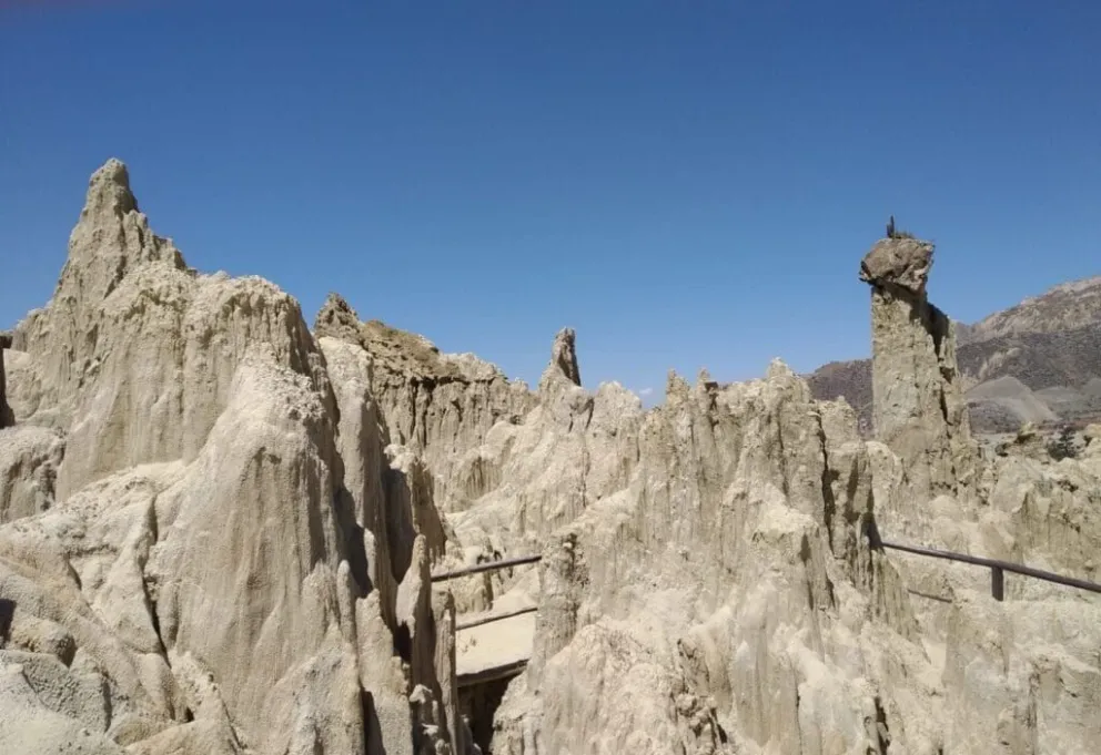 El Valle de la Luna en una imagen de archivo. Foto: Erbol