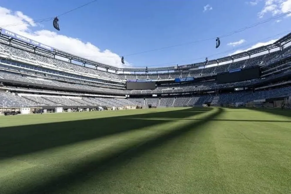 Imagen de archivo del MetLife Stadium, escenario en el que se jugará la final del Mundial. Foto: EFE