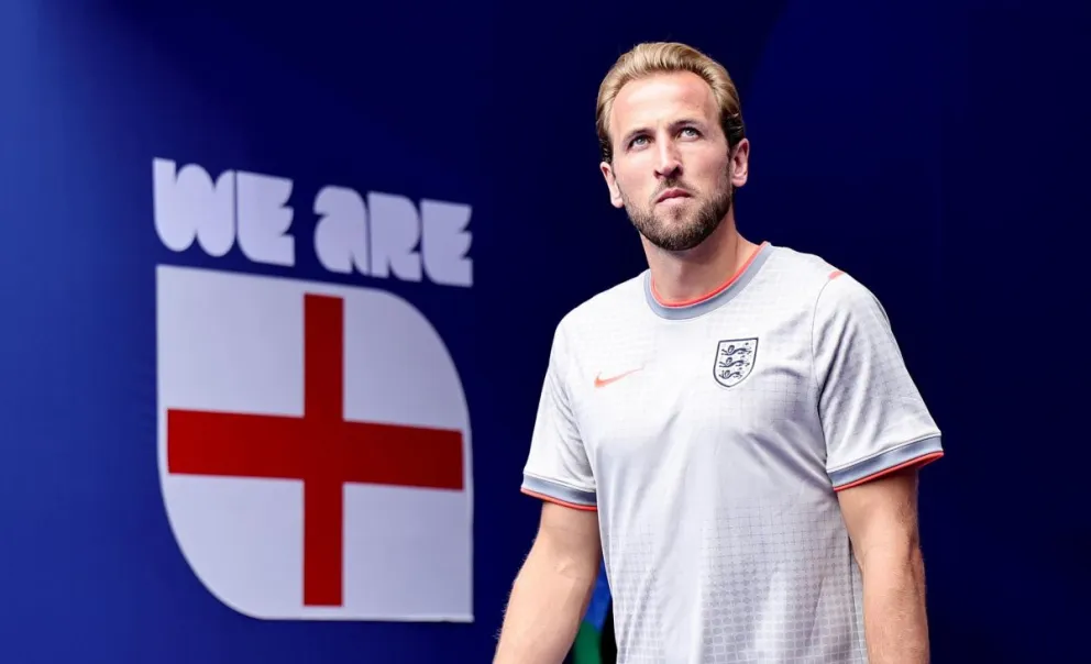Harry Kane, el capitán de la selección de Inglaterra. Foto: EFE