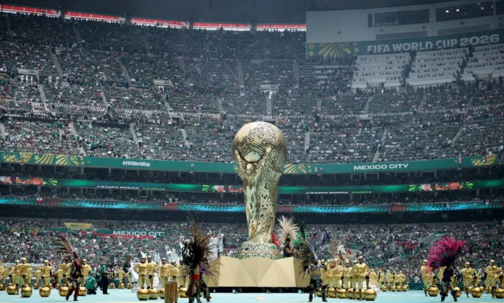 Una escena de l inauguración que tuvo el Mundial el pasado 11 de junio en México. Foto: HR
