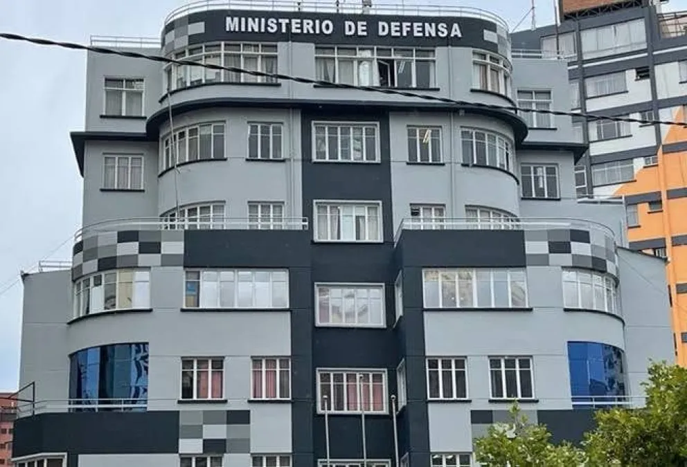 Frontis del Ministerio de Defensa. Foto: RRSS de ese despacho 