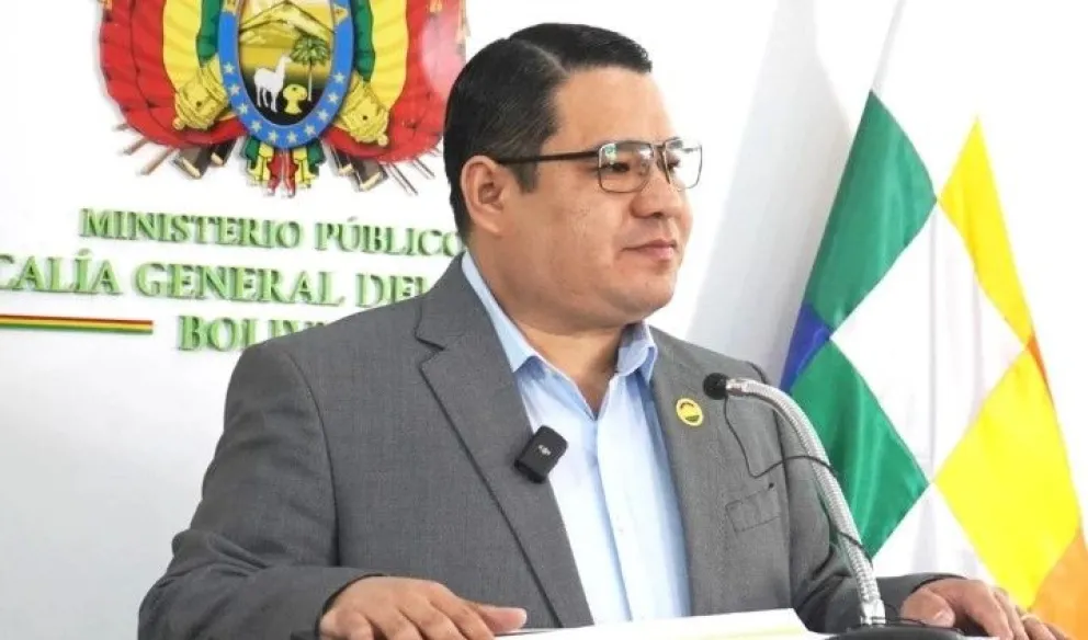 El fiscal general del Estado, Roger Mariaca. Foto: Archivo. 