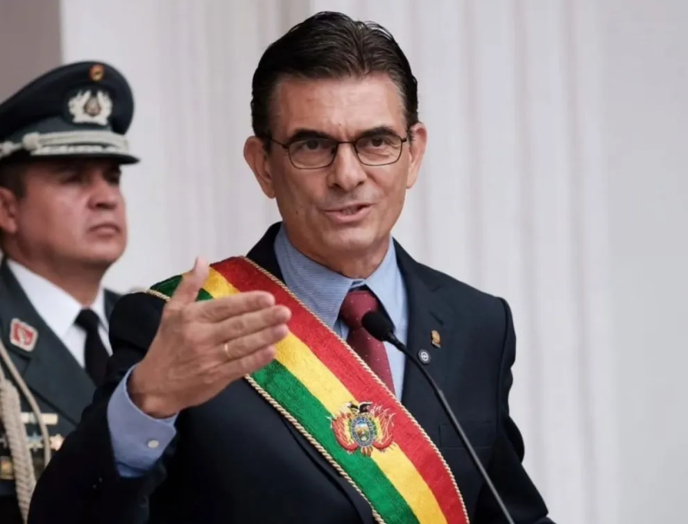 El presidente Paz en una anterior actividad. Foto: RRSS del mandatario 