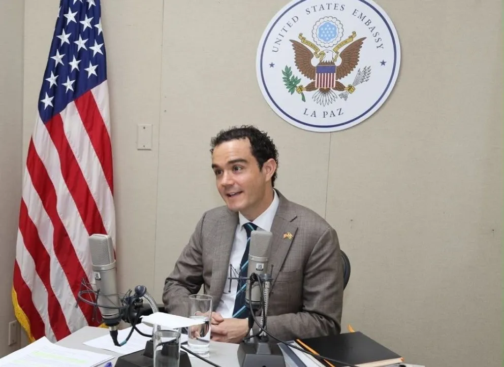 Cartwright Weiland, secretario adjunto de la Oficina de Asuntos Internacionales de Narcóticos y de Aplicación de La Ley del Departamento de Estado de los Estados Unidos. 