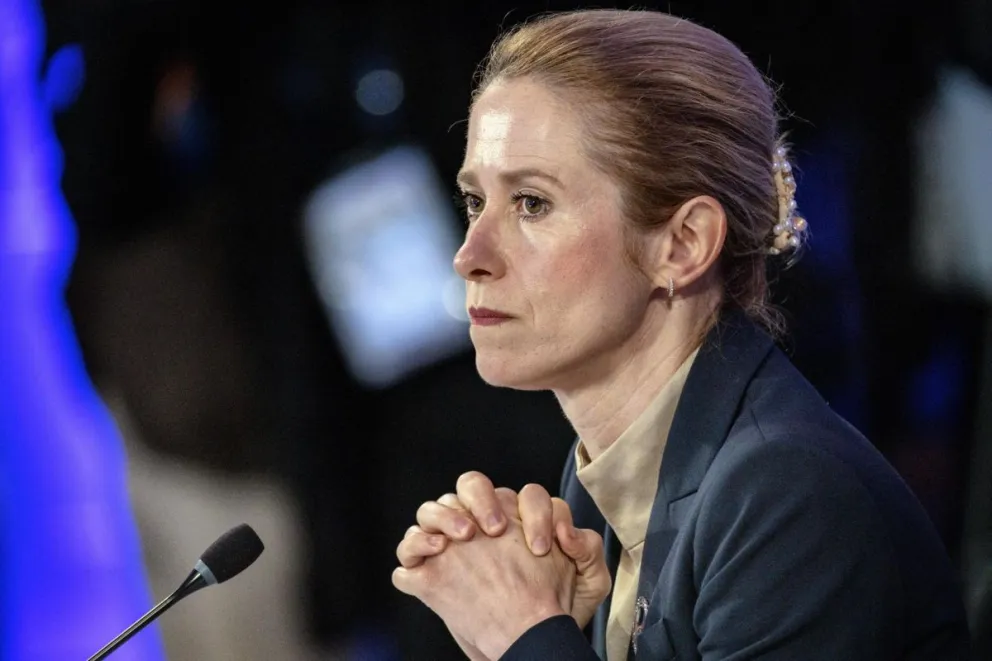 La vicepresidenta de la Comisión Europea, Kaja Kallas. Foto: EFE 