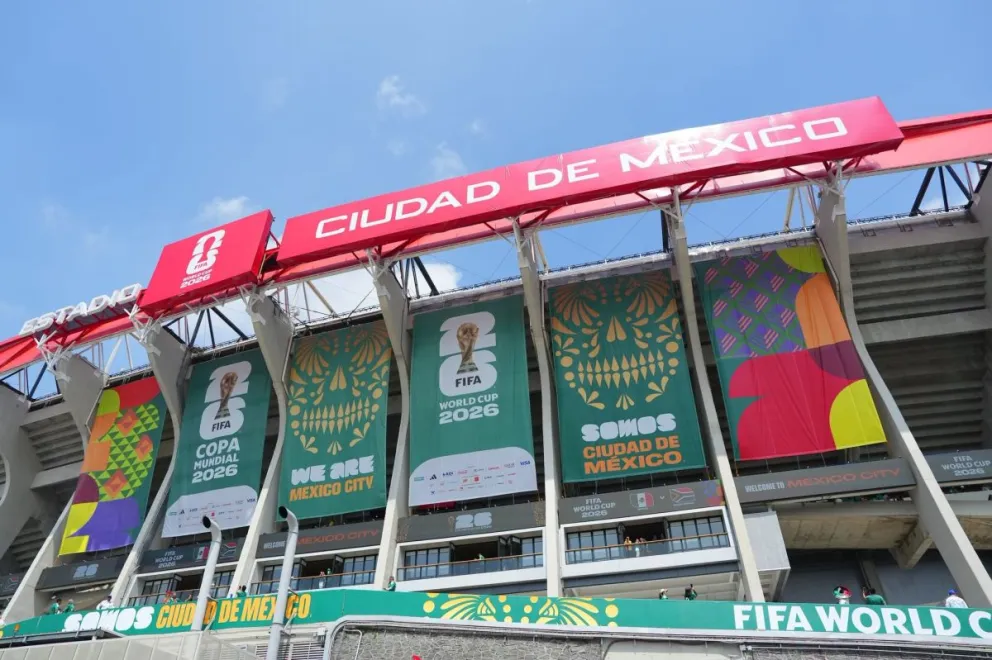 El frontis del estadio Ciudad de México. Foto: Selección de México.