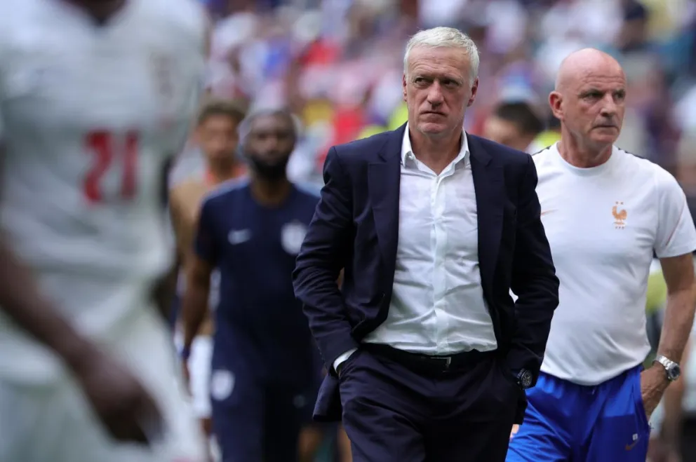 Didier Deschamps, durante el Mundial de 2026. Foto: EFE.