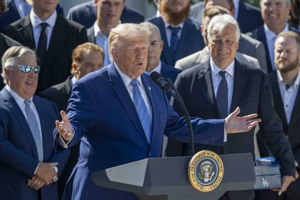 El presidente de Estados Unidos, Donald Trump. Foto: EFE