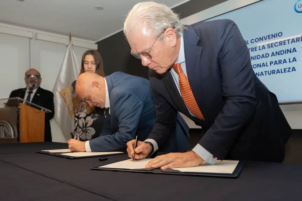 CAN y UICN renuevan compromiso para promover la sostenibilidad y la protección del patrimonio natural. Foto: CAN - UICN