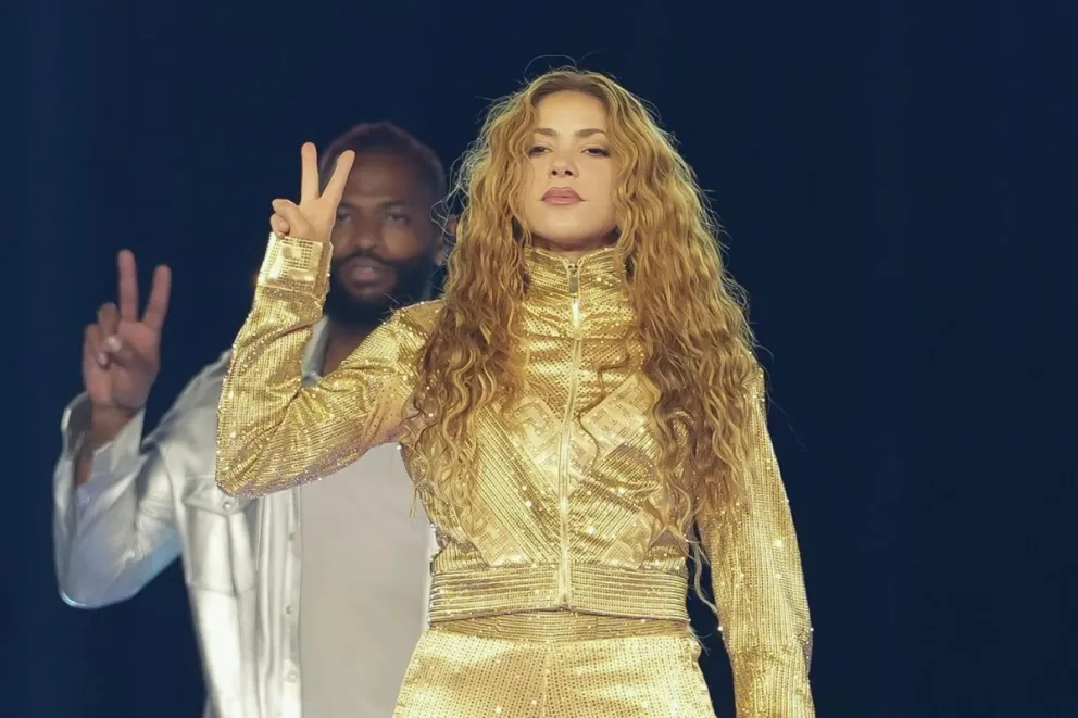 La cantante colombiana Shakira en una imagen de archivo. Foto: EFE