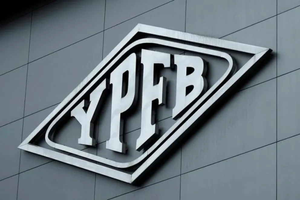 Logo de la empresa estatal YPFB. Foto: ABI