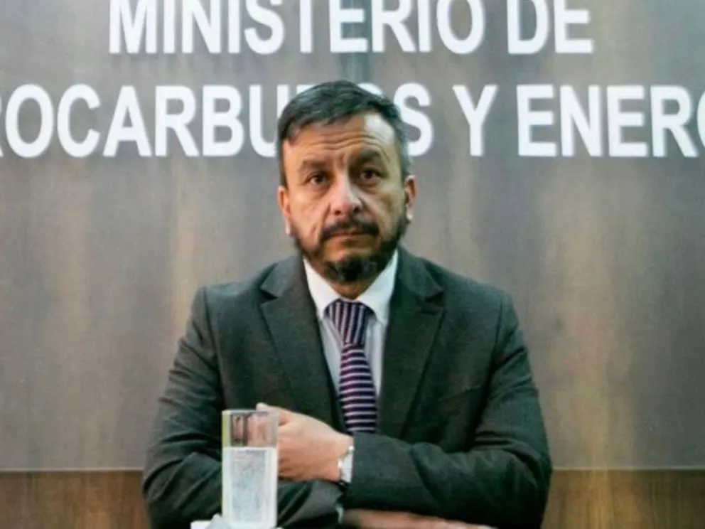 El exministro Medinaceli. Foto: Hidrocarburos
