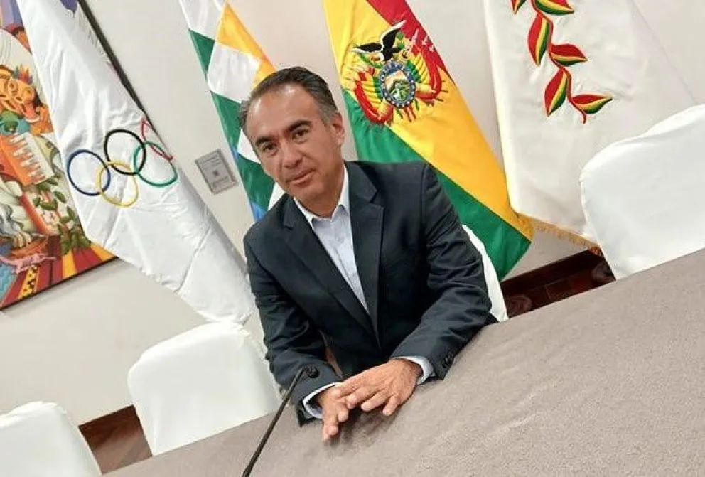 Roberto Bustamante, Viceministro de Deportes. Foto: AD