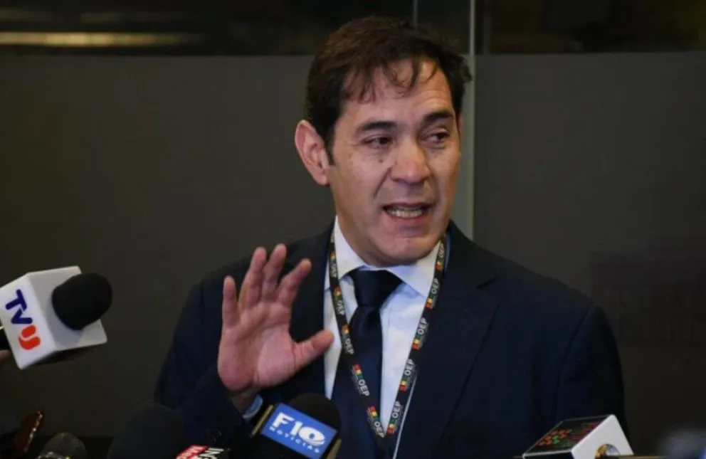 Carlos Alberto Goitia, vocal del Tribunal Supremo Electoral. Foto: RRSS