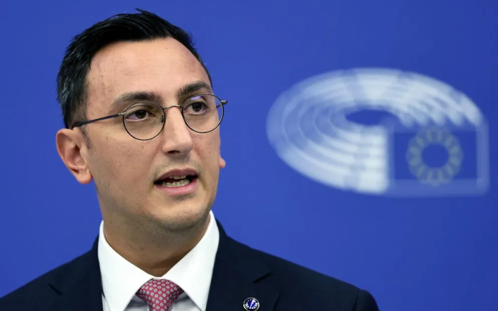 El comisario europeo de Deportes, Glenn Micallef. Foto: EFE.