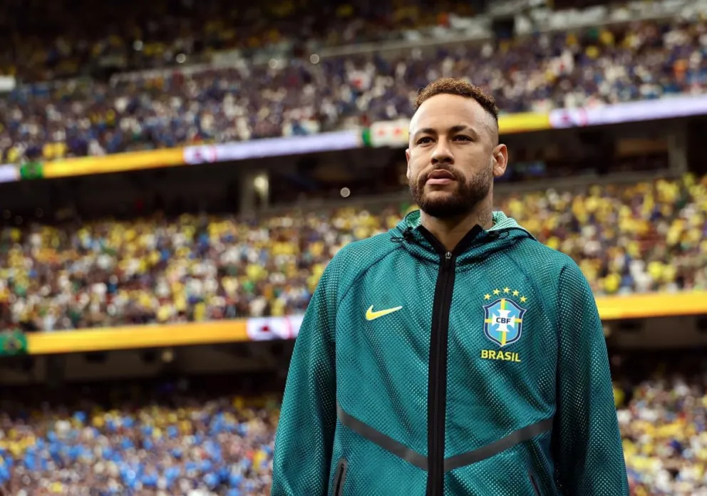 El brasileño Neymar durante el Mundial 2026. Foto: EFE.