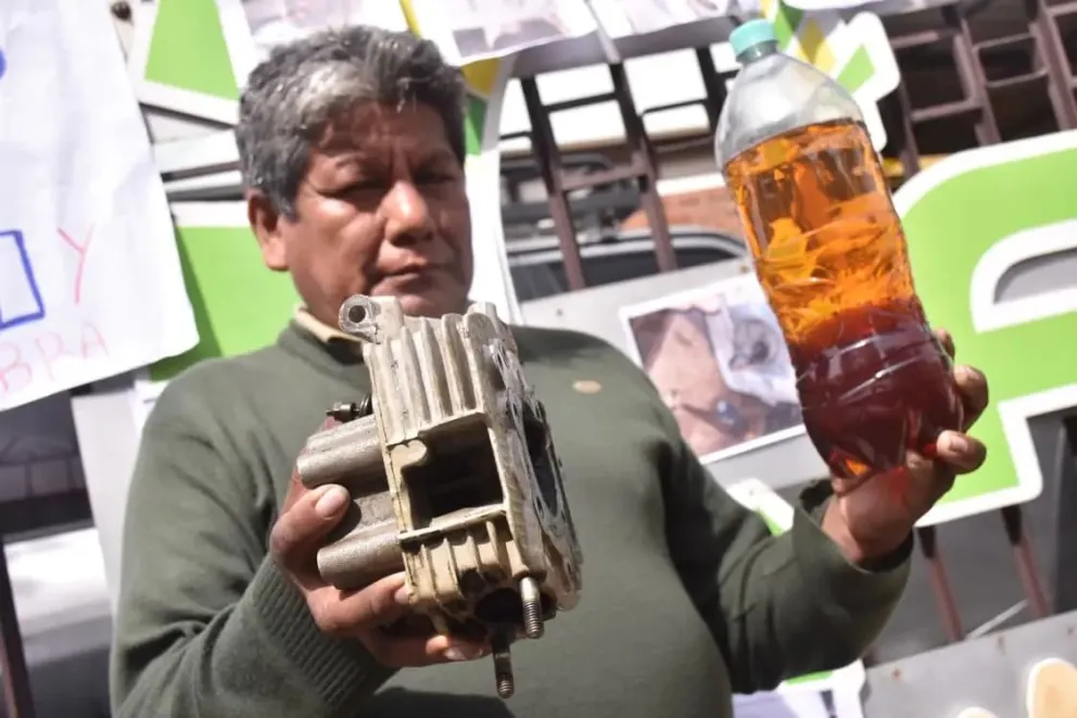El combustible de mala calidad se denunció a finales de 2025. Foto: APG