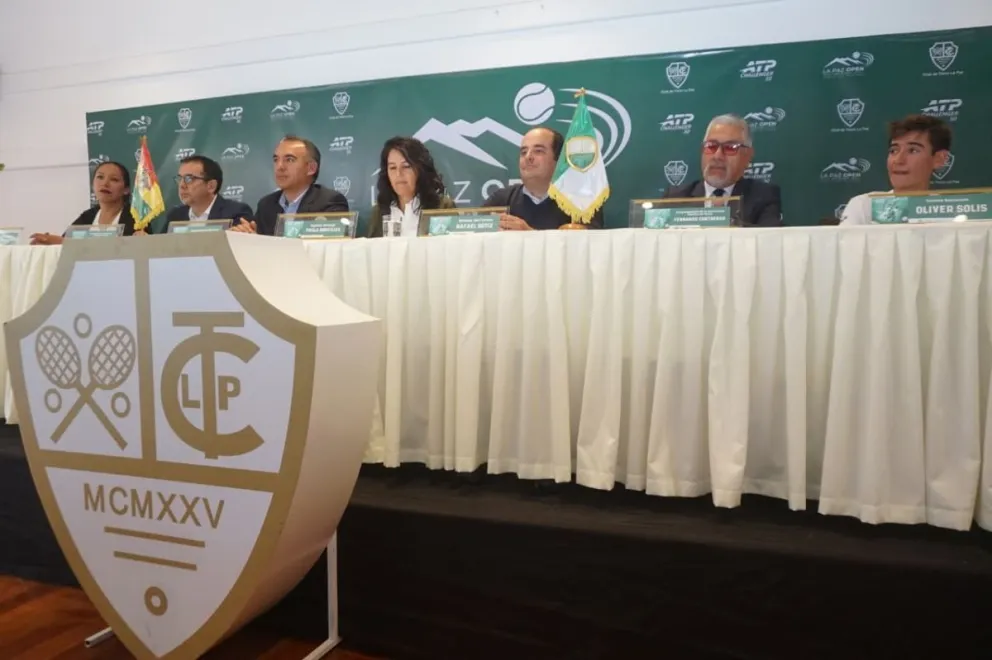 La presentación del torneo que se jugará a fin de año en la sede de Gobierno. Foto: APG