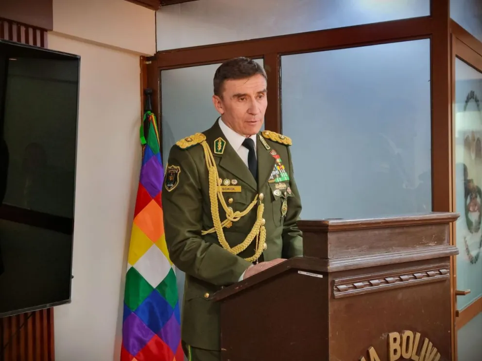 El comandante de la Policía, Mirko Sokol. Foto: Policía 