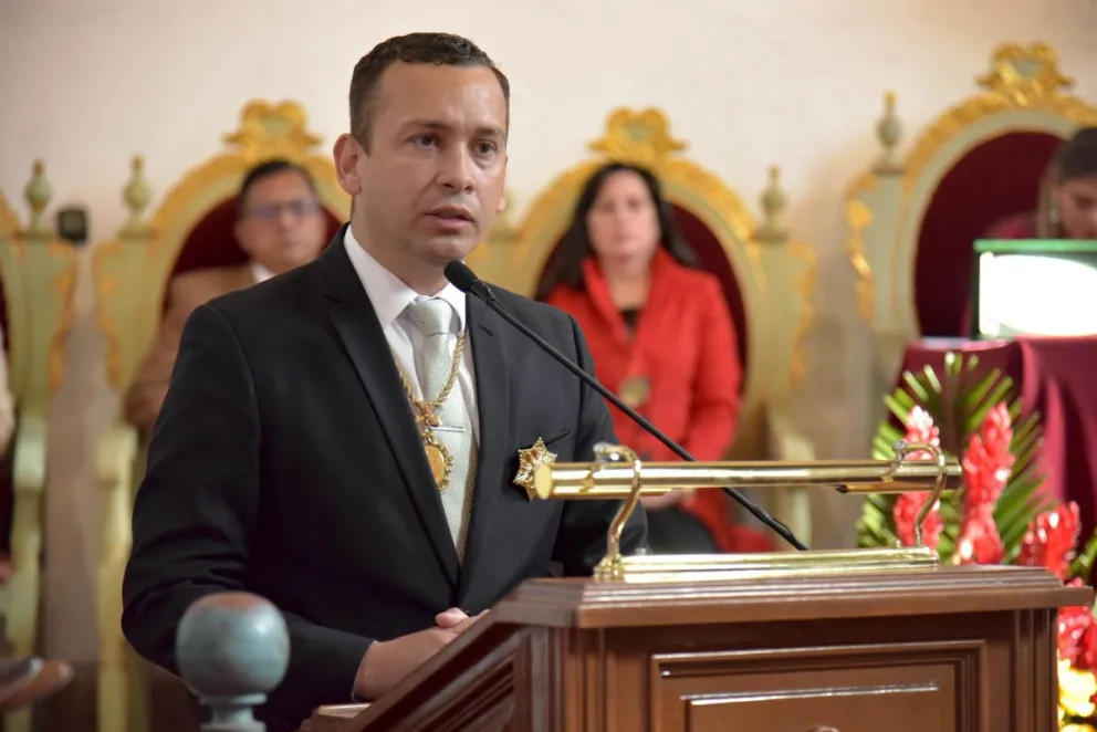 El presidente del Tribunal Supremo de Justicia (TSJ), Romer Saucedo Gómez. Foto: TSJ