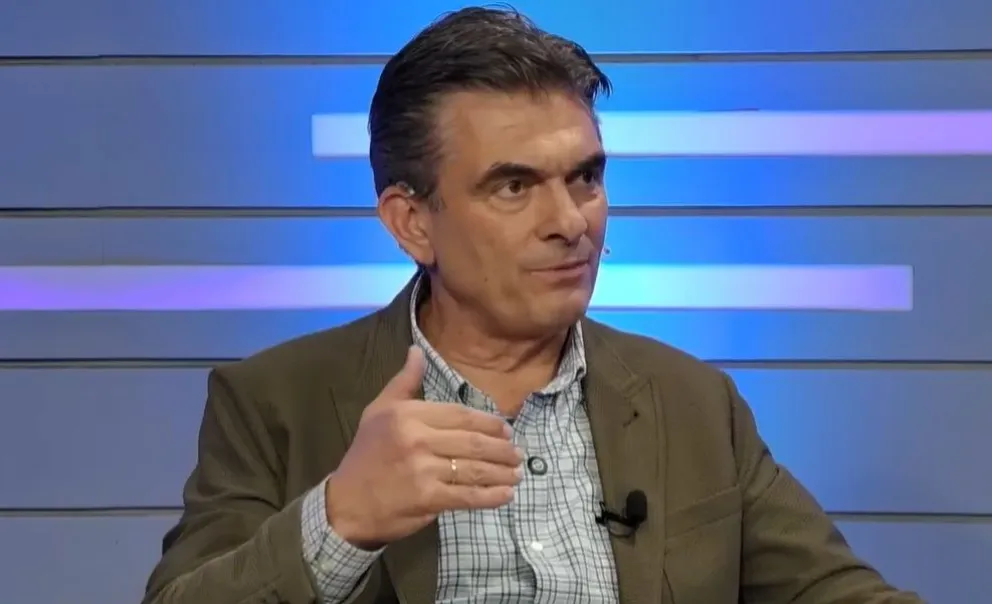 El presidente Rodrigo Paz durante la entrevista con El Deber. Foto: Captura de pantalla
