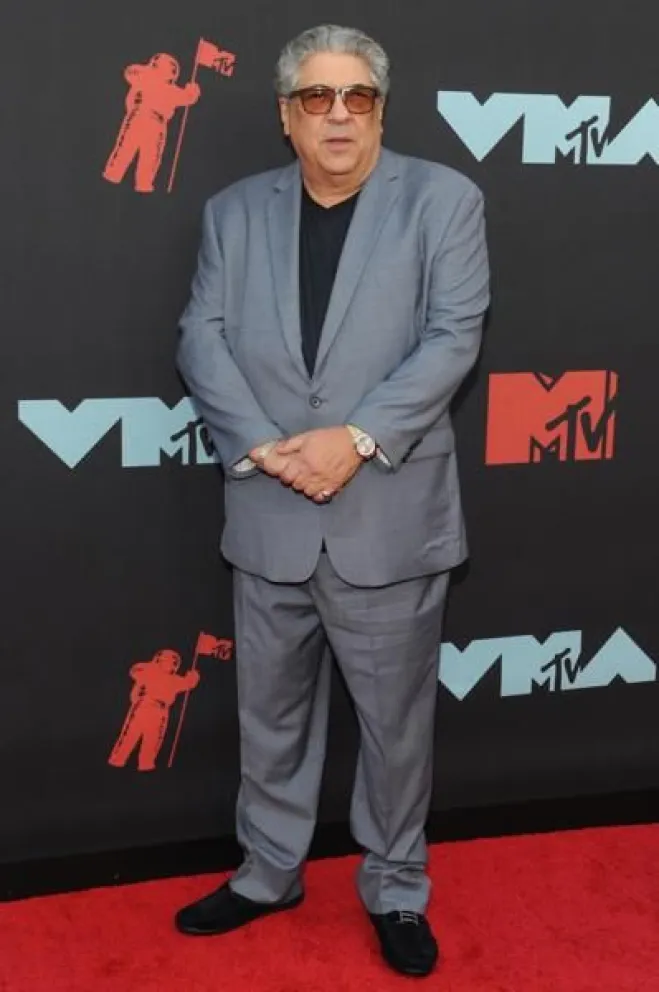 Fotografía de archivo del actor estadounidense Vincent Pastore en la alfombra roja de los MTV Video Music Awards 2019 en Nueva York (EE.UU.). EFE