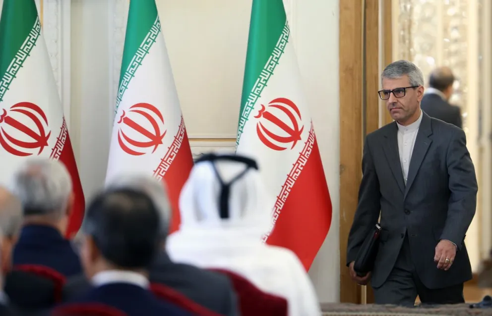 El portavoz del Ministerio iraní de Exteriores, Ismail Bagaei. Foto: EFE 